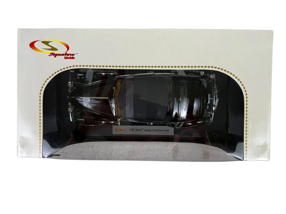🇺🇸Signature Models 1938 Buick Century Convertible Coupe Black 1:18 B3🇺🇸 - Image 3 of 4