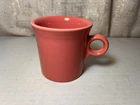 Fiesta Ware Coffee Mug Ring Handle Flamingo Pink Homer Laughlin USA