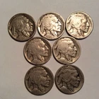 7 BUFFALO NICKELS  1915-D 1916-D 1916-S 1918 1918-S 1923-S 1925-S H-19