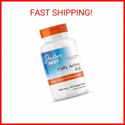 Doctors Best Fully Active Methyl B12, Methylcobalamin, Energy, Memory, & Mood Su
