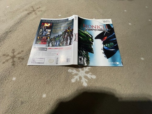 Original Cover Art Only - Wii - Bionicle Heroes