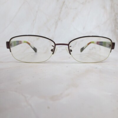 Coach Eyeglasses Frame HC5004 (Bettie) 9025 Purple Rectangle Half Rim  53-16-135