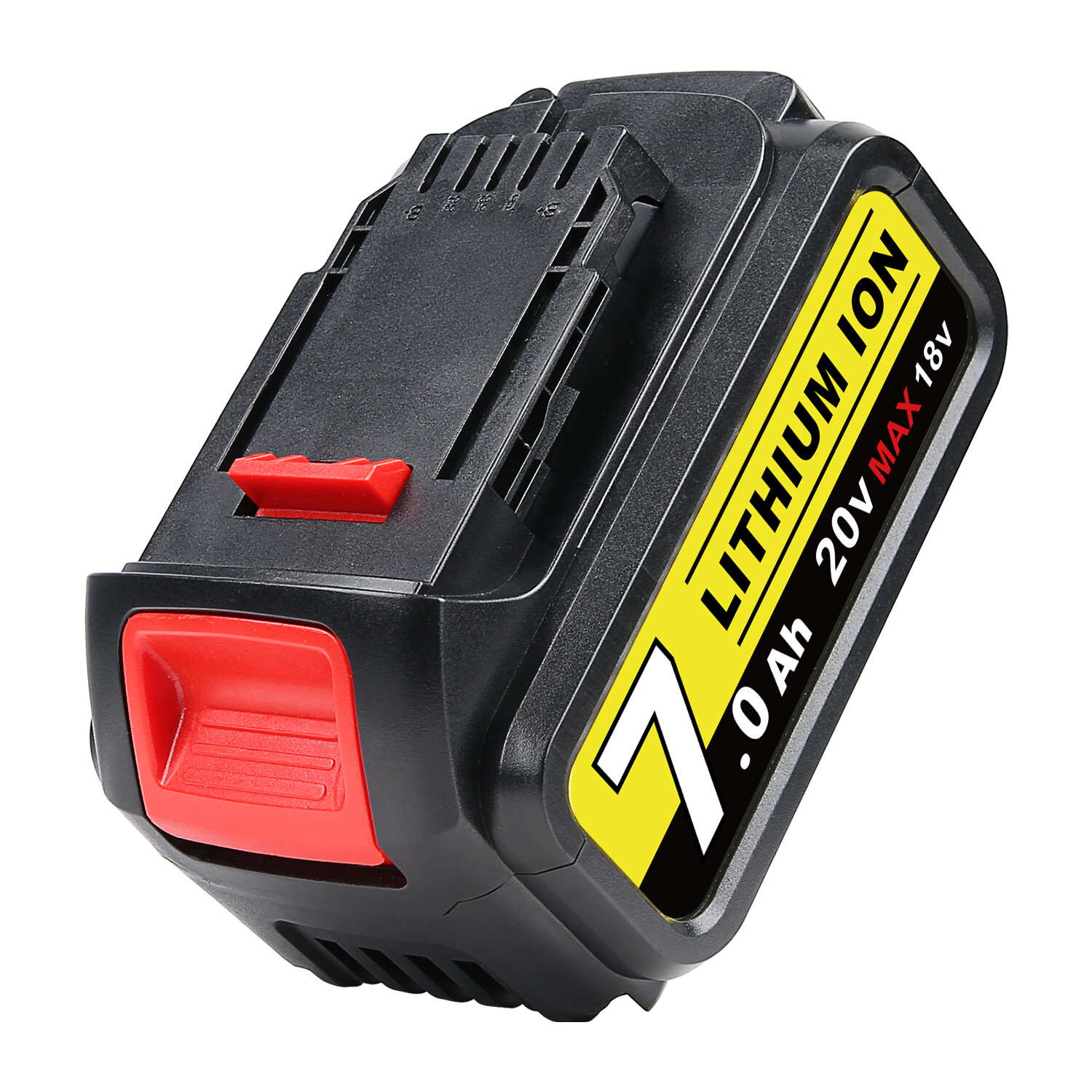 18V 7,0Ah Für DeWalt DCB184 Akku Li-Ion Ersatz DCB182 DCB181 DCB200-2 DCB205