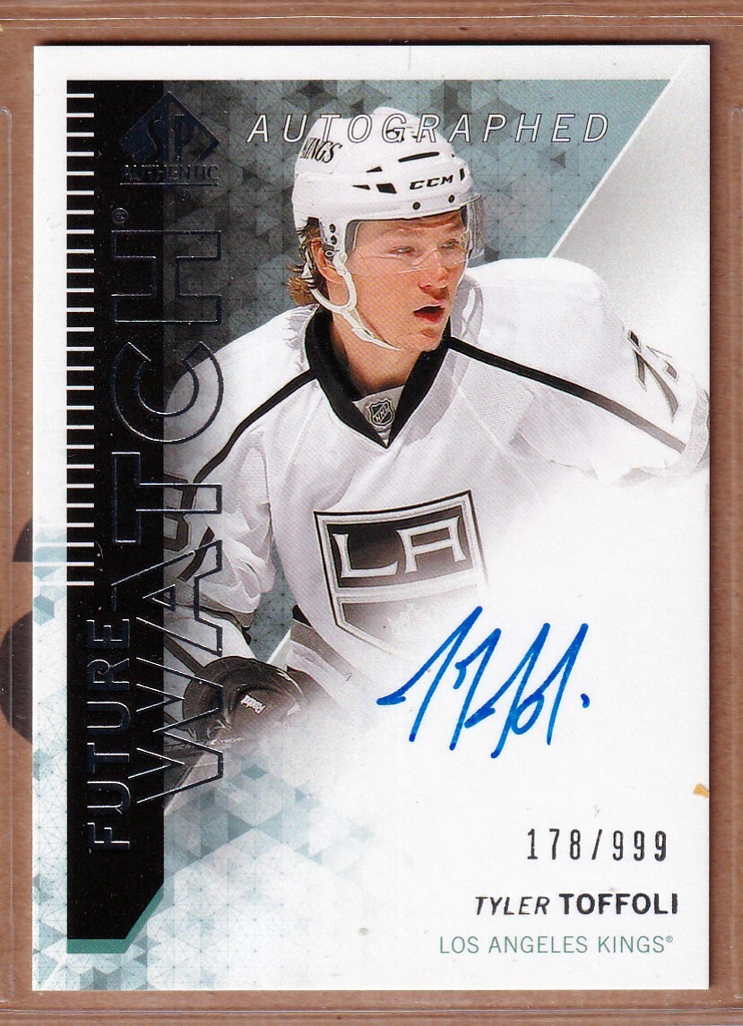 2013-14 SP Authentic Future Watch #274 Tyler Toffoli RC AUTO /999 - JETS