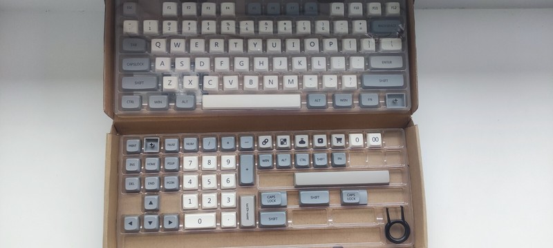 JakeTsai PBT Keycaps XDA Profile 119 keys Dye Sublimation Keyboard for Cherry MX