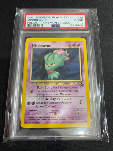 Misdreavus graded PSA 2 for sale on eBay