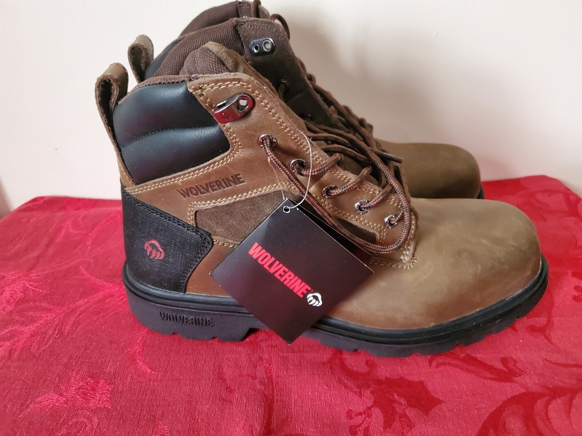 Wolverine Bulldozer Leather Steel Toe work Boots. SZ. 11 M Wolverine Men main image 2