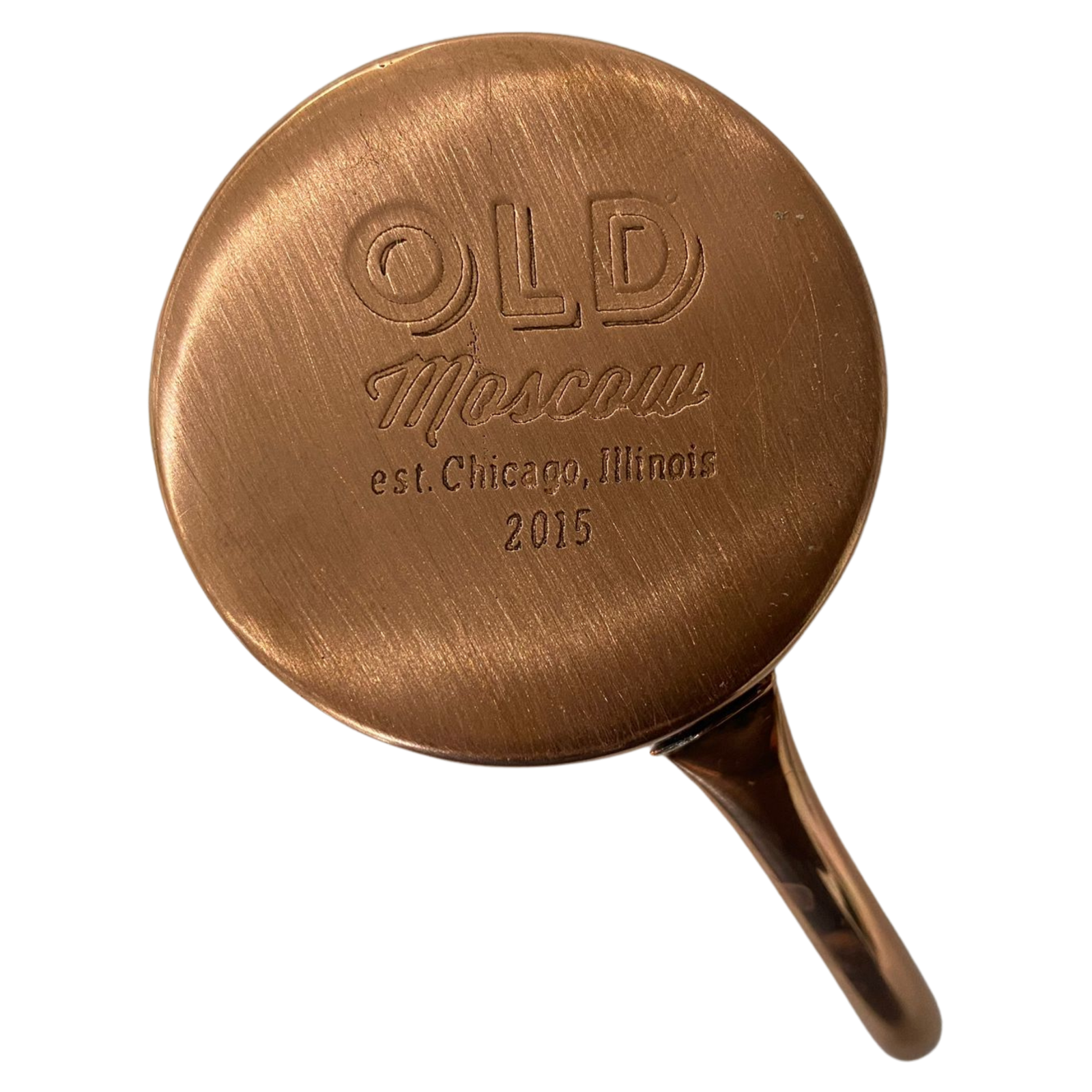 One 100 Pure Copper Old Moscow Mug 12 Oz + Copper Straw.Copper Cup