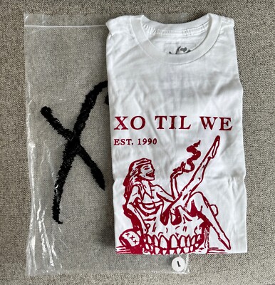 Rare Deadstock Weeknd 2017 XO Til We Overdose Rare Short Sleeve Tee XOTWOD