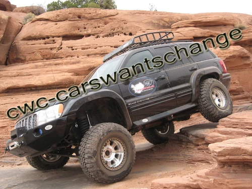 JEEP GRAND CHEROKEE WJ 1999 - 2004 FENDER FLARES - WHEEL ARCH EXTENSIONS