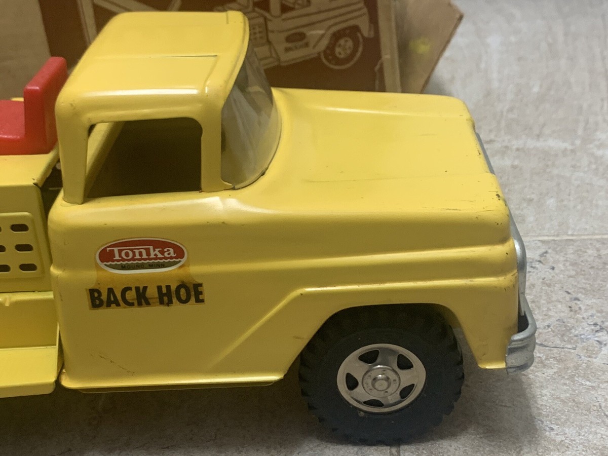 VINTAGE ORIGINAL TONKA Backhoe Truck with box Near Mint Rare | eBay VINTAGE ORIGINAL TONKA Backhoe Truck with box Near Mint Rare | eBay