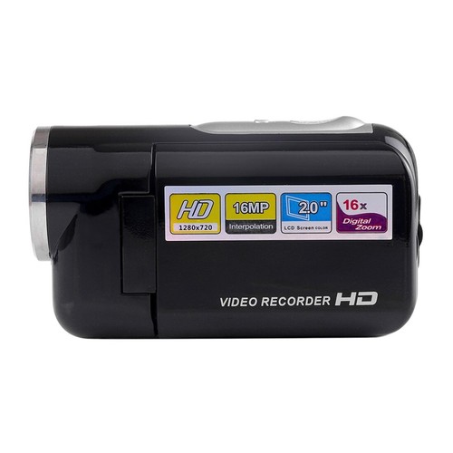 Cámara de video digital con pantalla LCD de 2.0 pulgadas 1280x720P HD 16X Zoom - Imagen 4 de 10