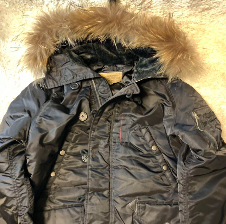 AVIREX Regulation series N-3b black Avirex N3B Flight Jacket Parka