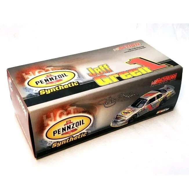 Jeff Green #1 Pennzoil Synthetic 2003 NASCAR 1:24 Diecast Action Monte Carlo Foto 2 de 4