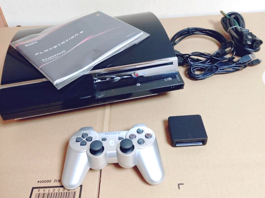 Sony PlayStation 3 PS3 CECHA00 60GB Console Backwards Sony PlayStation 3 PS3 CECHA00 60GB Console Backwards