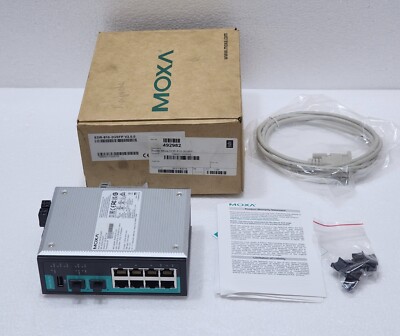 MOXA EDR-810-2GSFP V2.0.0 SECURE ROUTER 12/24/48VDC 3093000001269