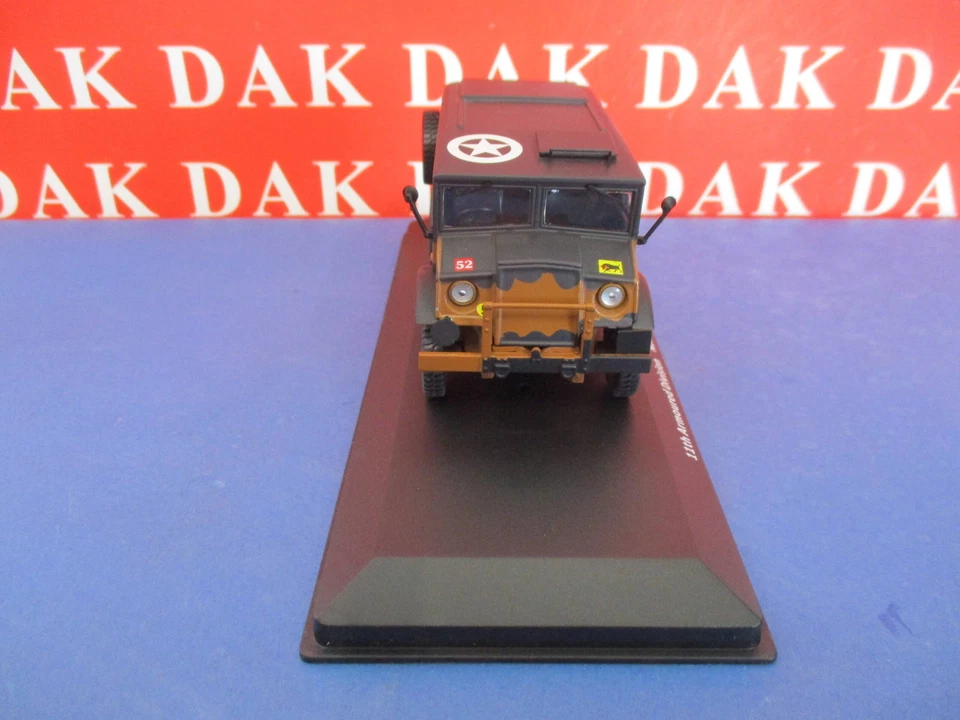 Die cast 1/43 Modellino Furgone Chevrolet C8A HUW 11th AD Normandy 1944 - Immagine 3 di 4