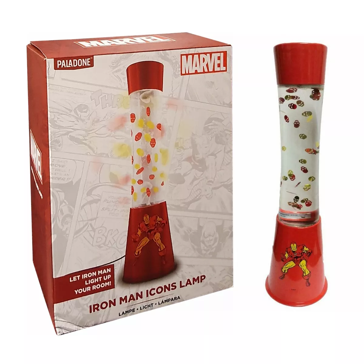 Iron man on sale lava lamp