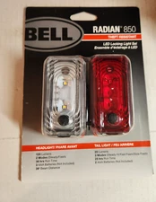 Bell Radian 850 Theft Resistant LED Locking Light Set Headlight & Tail Light New