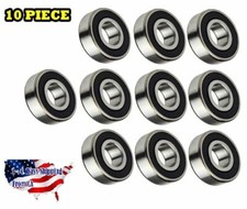 6206-2RS Ball Bearing Dual Sided Rubber Sealed 30x62x16mm 10PCS 