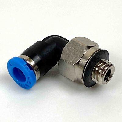 FESTO QSML-M5-3 L-Steckverschraubung Pneumatik  (VE 20Stk.) 153331 , unused