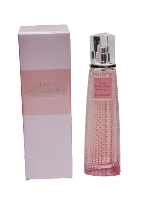 GIVENCHY LIVE IRRESISTIBLE WOMEN 2.5 EDT SPRAY BOX SEALED