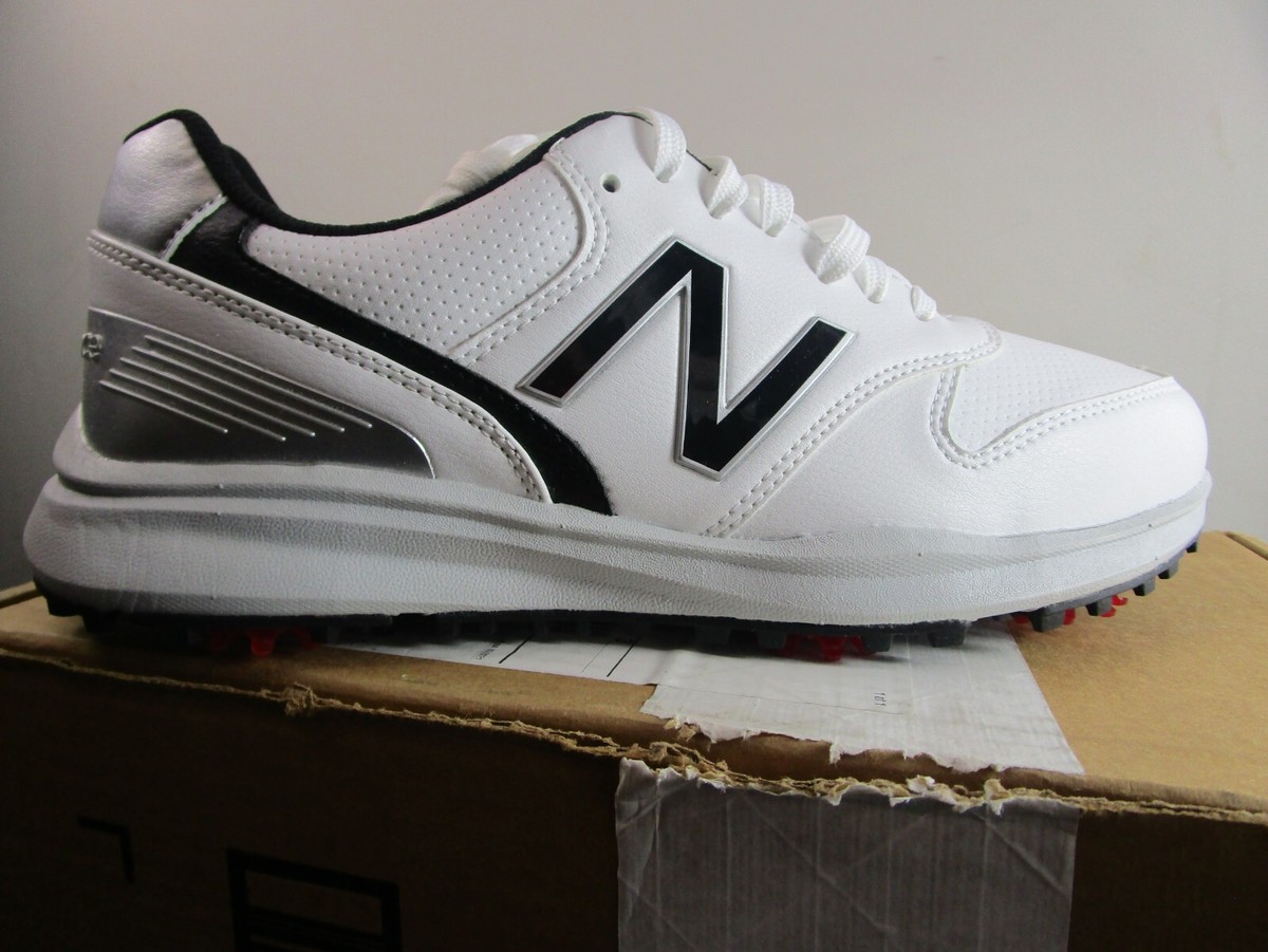 New Balance Sweeper Men Golf Shoes NBG1800WK Waterproof White SZ US