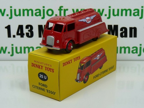 Miniature FORD citerne ESSO – Édition ATLAS DINKY TOYS DIN25U | Collect