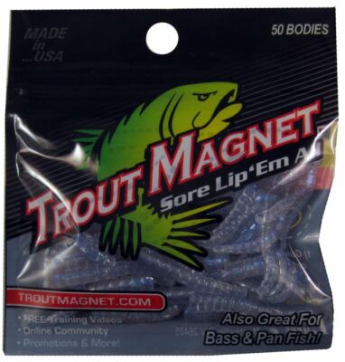 NEW   Trout Magnet   50 Pc. TM Body Pack