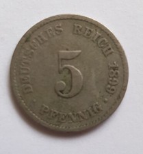 5 Reichspfennig --1899 J--