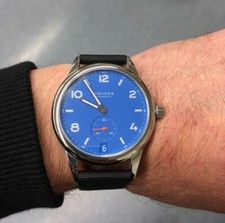 NOMOS Glashütte Club Aqua Automatic Date Signal Blue - 777