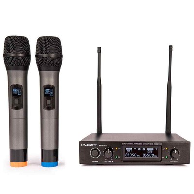 Kam UHF festes zweikanaliges professionelles kabelloses Mikrofonsystem