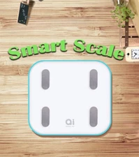 BrandNew Himama Body Fat Smart Scale Bluetooth, 17 health data to Android iOS