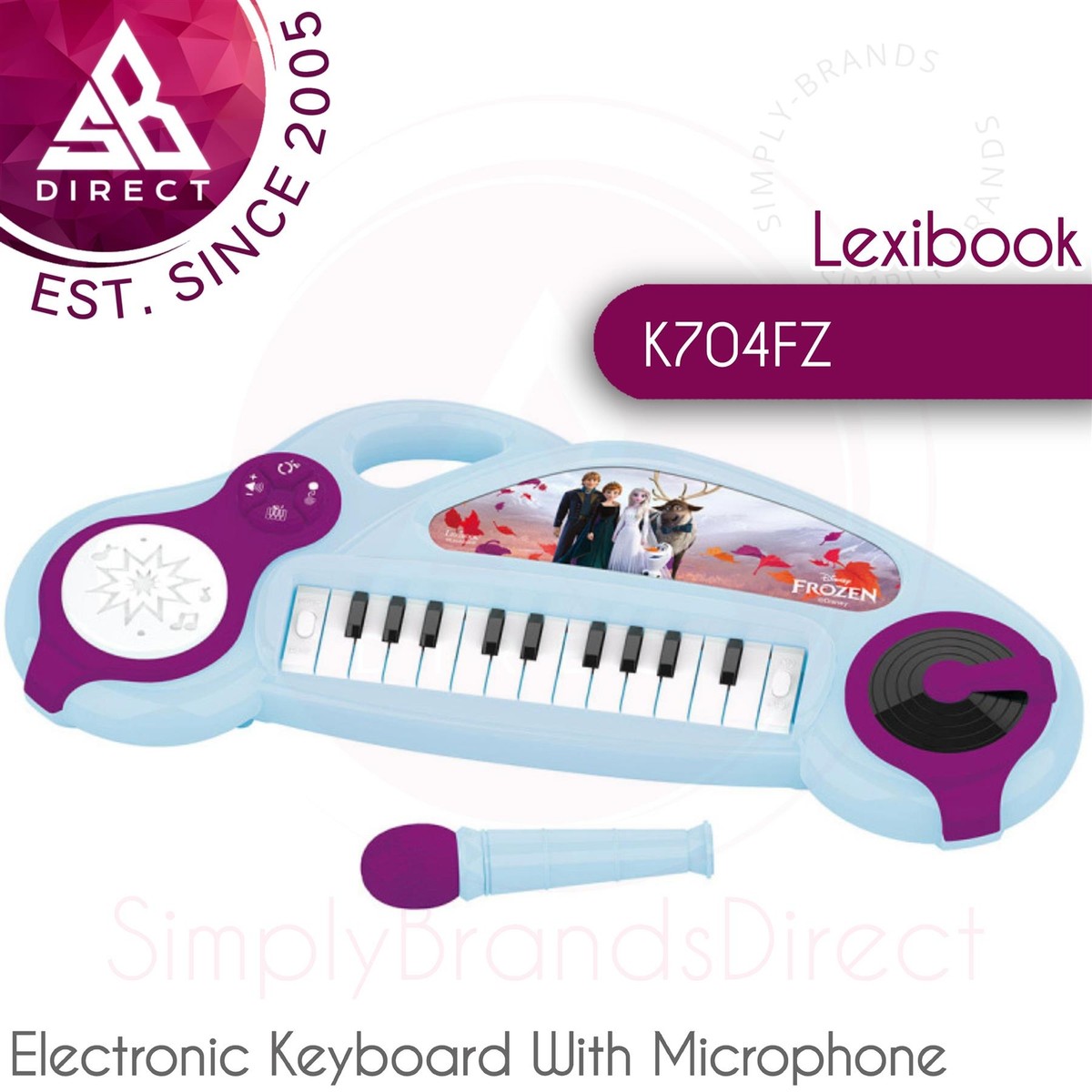 Musical Piano Frozen Piano Toy Frozen Electronic Piano Toy For