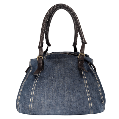 洗練されたVintage感*miumiu*ボーデニムバッグ 洗練されたVintage感*miumiu*ボーデニムバッグ MIU MIU Vintage