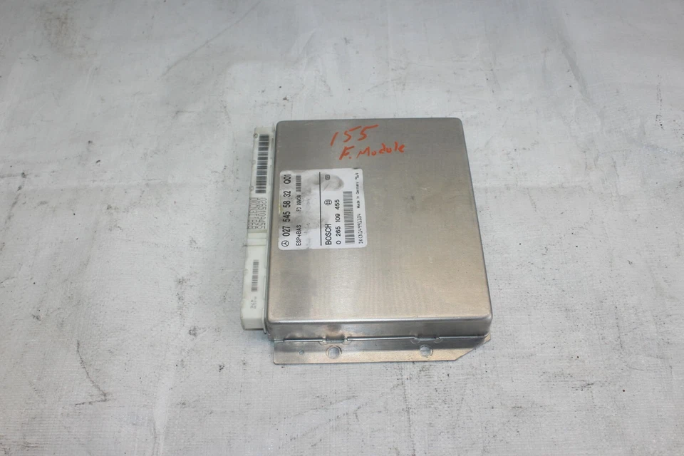 1999 MERCEDES SL500 R129 ROADSTER #155 STABILITY CONTROL MODULE ABS ESP Foto 4 de 4