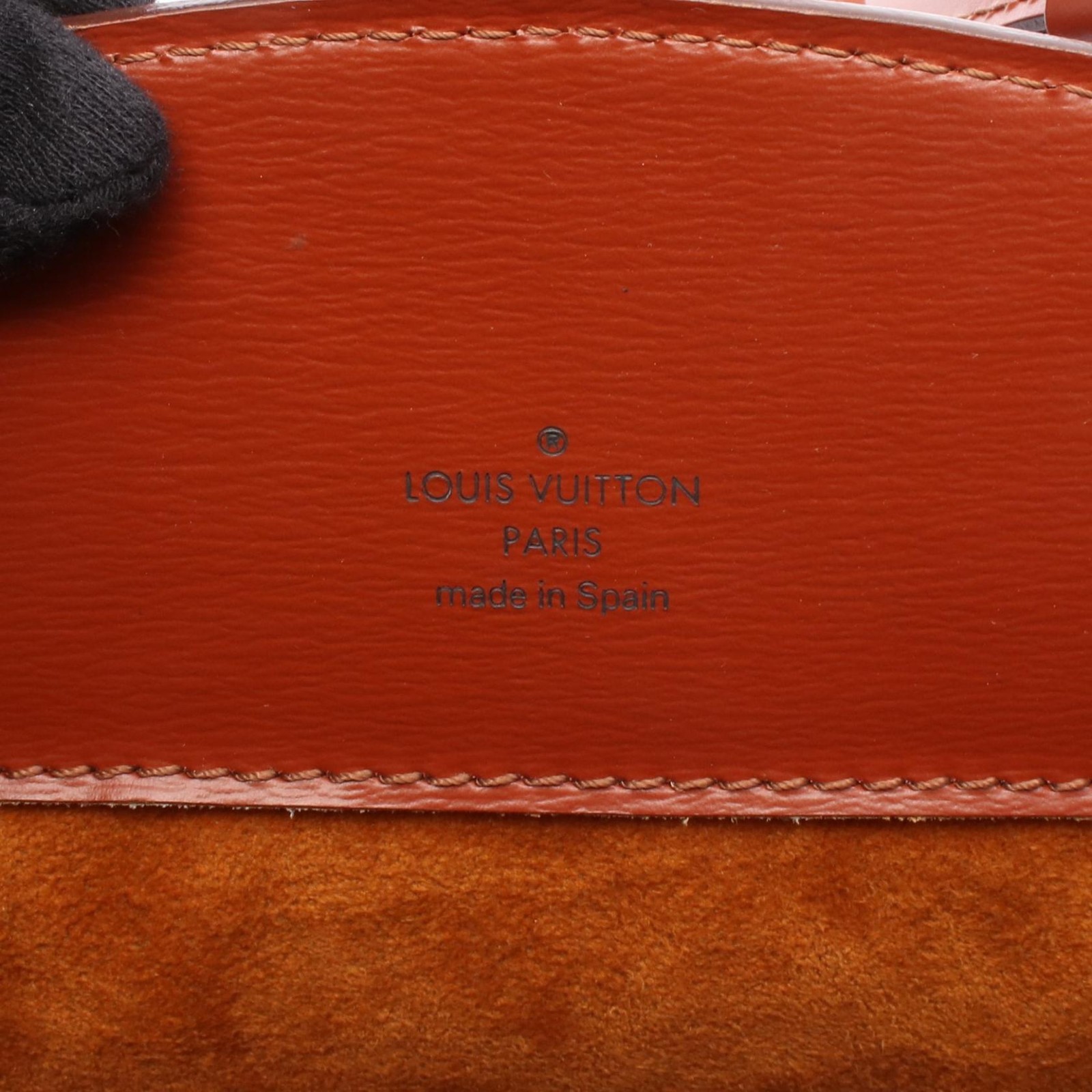 LOUIS VUITTON Cluny Shoulder Bag M52253 Epi leather Kenyan Brown Used Women LV thumbnail 4