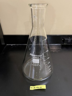 4000mL Capacity Clear Glass Filter Side-Arm Flask, Fisher Brand FB-300-4000