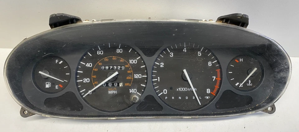 97-01 DAEWOO LEGANZA 仪器速度计集群 MILES 97328 原始设备制造商,257-61110 — 第 2/4 张图片