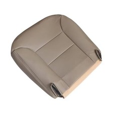 Driver Side Bottom Replacement Leather Seat Cover 522 Med Neutral Tan