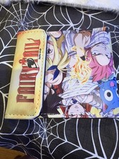 Fairytail Bifold Wallet Snap Closure Picture Credit Card Slots Anime
