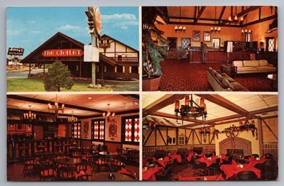 Quality Court Chalet Motel Interior Views Cleveland TN Unp Chrome Postcard