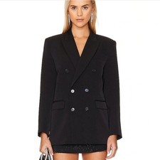 NWT NBD Donna Oversized Black Blazer Size XS