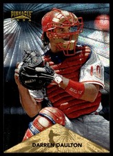 Darren Daulton 1996 Pinnacle #117 Phillies MLB READ FREE SHIPPING AutographDen