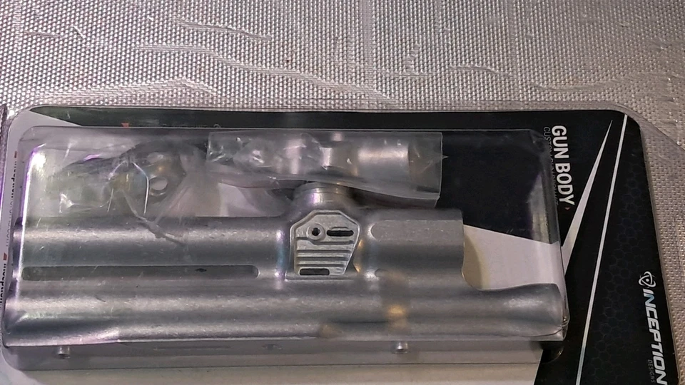 Raw Aluminum Inception Designs Meteor WGP Autococker Massive Bodies Parts LOT - Image 2 of 4