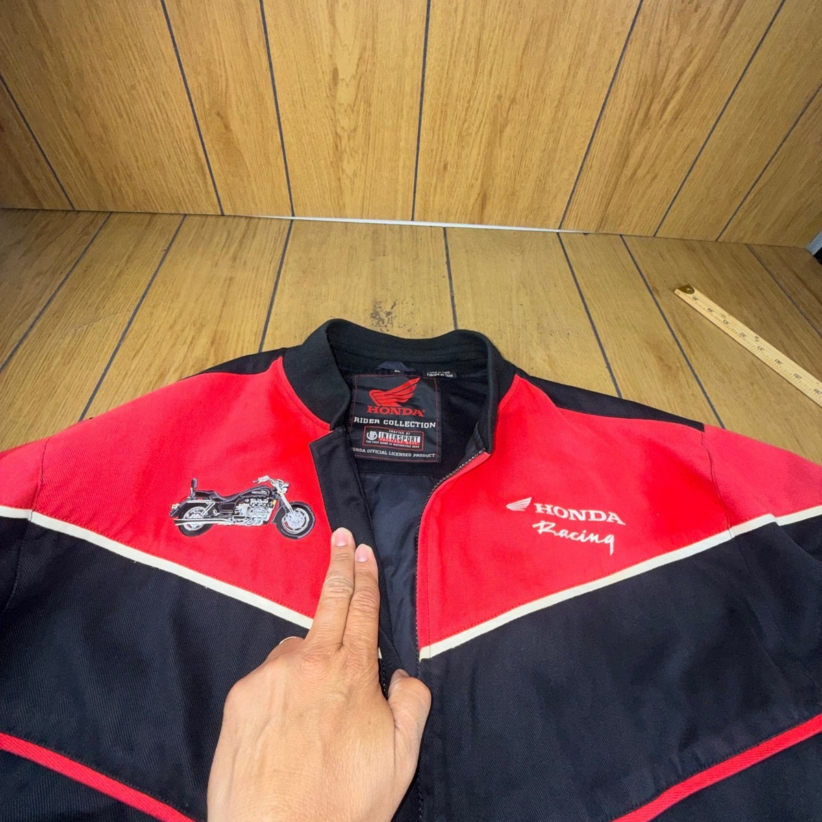 Honda Racing Rider Collection Motorcycle Jacket XL Intersport Red