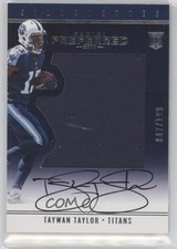2017 Panini Preferred Rookie Silhouettes 47/199 Taywan Taylor #99 Auto i6j