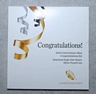 2018-W  1-oz Proof American Silver Eagle Congratulations Set w/ Box, OGP