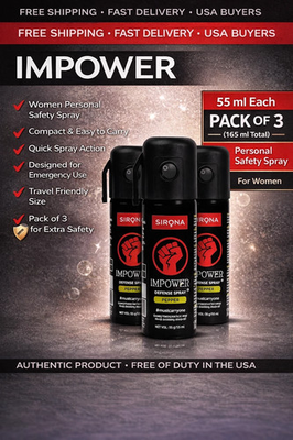 #ad Strong Women Safety Spray Self Defense Protection 55ml Pack of 3 $25.19