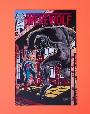 Werewolf #2 Blackthorne Publishing WE COMBINE SHIP Comic Book RY111-177